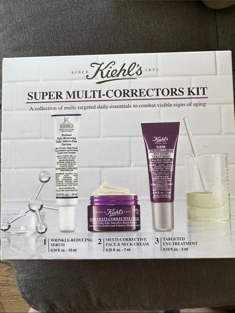 NIB Kiehl’s Super Multi-Correctors Kit